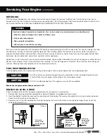 Предварительный просмотр 12 страницы Snow King 136cc SERIES Operation Manual