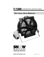 Предварительный просмотр 1 страницы Snow Masters SNOW ZONE Manual