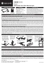 Preview for 2 page of Snow Peak FES-217 Manual