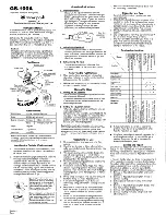 Snow Peak GS-100A Operating Instructions preview