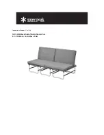 Snow Peak LV-210 Rack Sotto Base Unit Instruction Manual preview