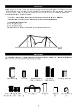 Preview for 4 page of Snow Peak Takibi Tarp Hexa Set M Product Manual