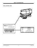 Предварительный просмотр 7 страницы SnowEx Bulk Pro 1575 Owner'S Manual