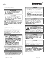 Preview for 5 page of SnowEx SP-2200 Operator'S Manual