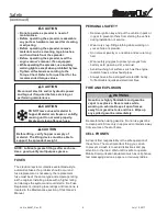 Preview for 6 page of SnowEx SP-2200 Operator'S Manual