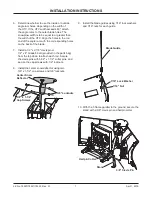 Preview for 7 page of SnowEx UTV V-Plow Series Installation Instructions Manual