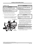 Preview for 8 page of SnowEx UTV V-Plow Series Installation Instructions Manual