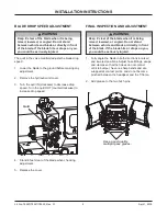 Preview for 9 page of SnowEx UTV V-Plow Series Installation Instructions Manual