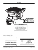 Предварительный просмотр 7 страницы SnowEx V-Pro SP-2000 Owner'S Manual