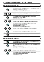 Preview for 12 page of Snowflake SKF 20 Instruction Manual