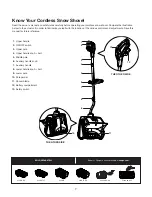 Preview for 7 page of SNOWJOE 24V-SS13-CT Operator'S Manual