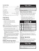 Preview for 8 page of SNOWJOE 24V-SS13-CT Operator'S Manual