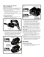 Preview for 9 page of SNOWJOE 24V-SS13-CT Operator'S Manual