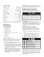 Preview for 8 page of SNOWJOE 24V-X2-20SB-CT Operator'S Manual