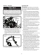 Preview for 12 page of SNOWJOE 24V-X2-20SB-CT Operator'S Manual