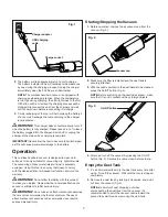 Предварительный просмотр 7 страницы SNOWJOE AJV1000 Operator'S Manual