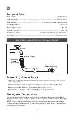 Preview for 2 page of SNOWJOE AQUAJOE AJPGH100-DWS Manual