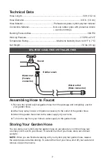 Preview for 3 page of SNOWJOE AQUAJOE AJPGH50-PRO-RM Manual