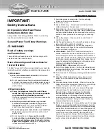 Preview for 1 page of SNOWJOE HJ602C Operator'S Manual