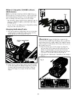 Preview for 10 page of SNOWJOE iON100V-21SB-CT Operator'S Manual