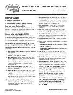 Preview for 1 page of SNOWJOE iON13SS-RM Operator'S Manual