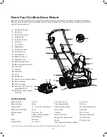 Предварительный просмотр 6 страницы SNOWJOE iON15SB-LT Operator'S Manual