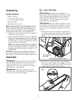 Preview for 9 page of SNOWJOE iON16CS-CT-RM Operator'S Manual