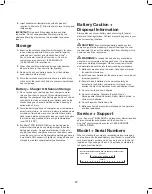 Preview for 22 page of SNOWJOE iON24SB-XR Operator'S Manual