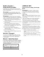 Preview for 23 page of SNOWJOE iON8024-XR-RM Operator'S Manual