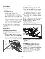 Preview for 6 page of SNOWJOE Martha Stewart MTS-EHT22 Operator'S Manual