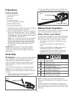 Preview for 10 page of SNOWJOE sunjoe 20ViONLTE-HT20-RM Manual