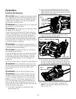 Preview for 13 page of SNOWJOE Sunjoe 24V-10CS-CT-RM Operator'S Manual