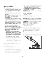 Preview for 14 page of SNOWJOE Sunjoe 24V-10CS-CT-RM Operator'S Manual