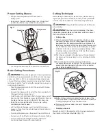 Preview for 15 page of SNOWJOE Sunjoe 24V-10CS-CT-RM Operator'S Manual