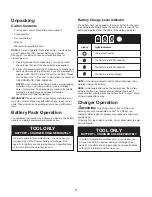 Preview for 9 page of SNOWJOE SUNJOE 24V-HCSWP-CT Operator'S Manual