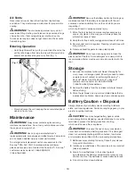 Предварительный просмотр 10 страницы SNOWJOE SUNJOE 24V-TB-LTE Operator'S Manual