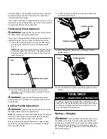 Preview for 11 page of SNOWJOE Sunjoe 24V-TLR-CT Operator'S Manual