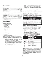 Preview for 8 page of SNOWJOE SUNJOE 24V-WDV6000-CT Operator'S Manual