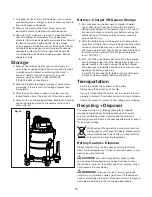 Preview for 16 page of SNOWJOE SUNJOE 24V-WDV6000-CT Operator'S Manual