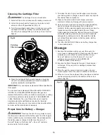 Preview for 17 page of SNOWJOE sunjoe 24V-WDV6000-RM Operator'S Manual