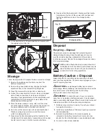 Предварительный просмотр 16 страницы SNOWJOE Sunjoe 24V-X2-21LM-CT-RM Operator'S Manual