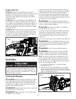 Preview for 13 page of SNOWJOE Sunjoe 24V-X2-CS16-CT-RM Operator'S Manual