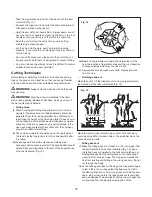 Preview for 16 page of SNOWJOE Sunjoe 24V-X2-CS16-CT-RM Operator'S Manual