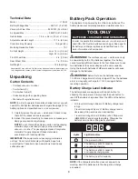 Preview for 9 page of SNOWJOE SUNJOE 24V-X2-OGV-CT-RM Operator'S Manual