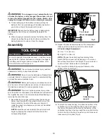 Preview for 10 page of SNOWJOE SUNJOE 24V-X2-OGV-CT Operator'S Manual