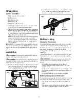 Preview for 5 page of SNOWJOE sunjoe AJWV100 Operator'S Manual