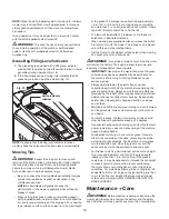 Preview for 16 page of SNOWJOE Sunjoe iON100V-21LM-CT-RM Operator'S Manual