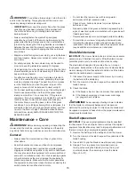 Preview for 16 page of SNOWJOE SUNJOE iON100V-21LM-RM Operator'S Manual