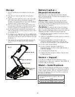 Preview for 16 page of SNOWJOE sunjoe iON16LM-CT-RM Operator'S Manual