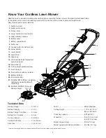 Предварительный просмотр 7 страницы SNOWJOE SUNJOE iON16LM Operator'S Manual